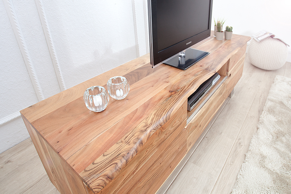 Aanbod audit Vriendelijkheid massief houten boomstam tv meubel | meubeldeals.nl