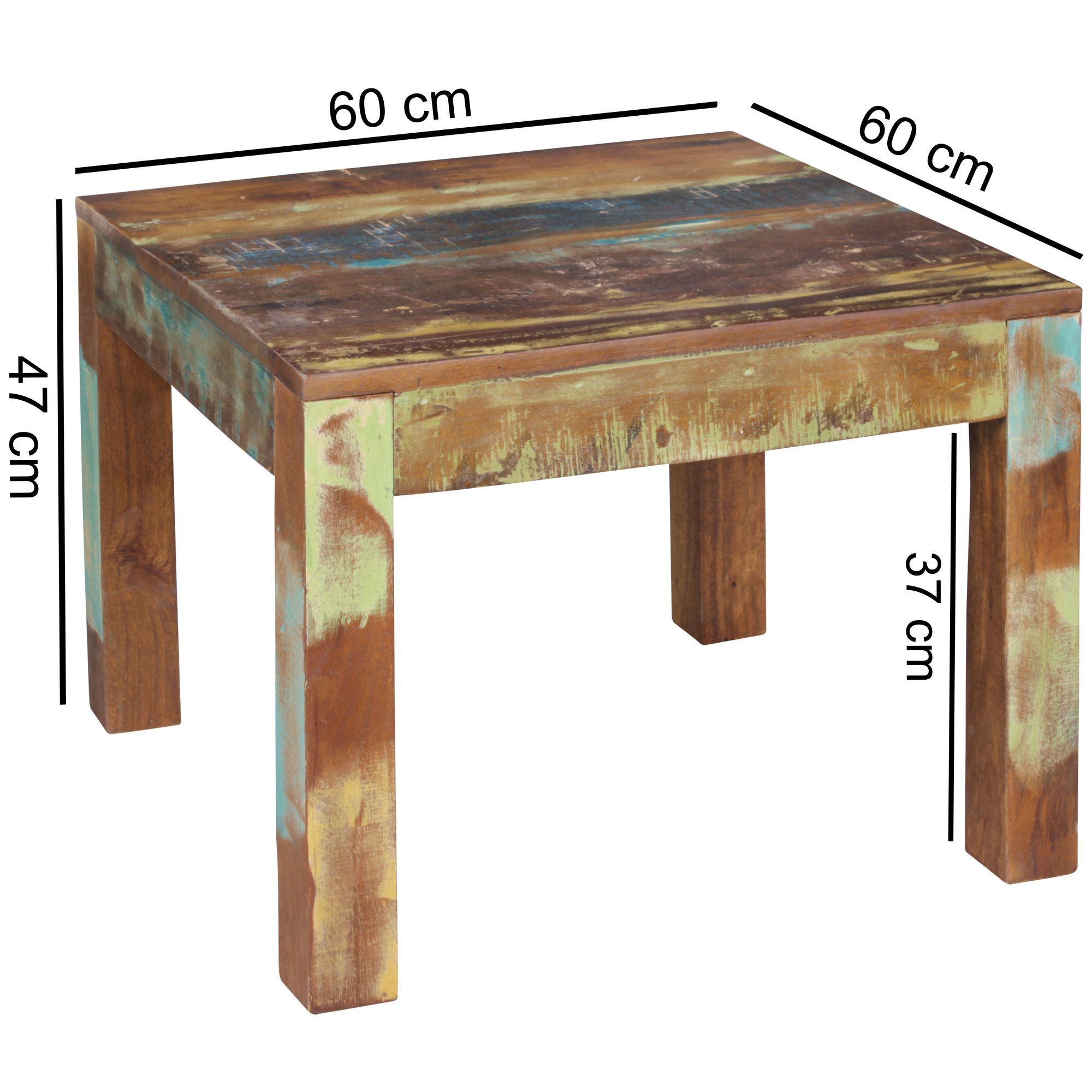 ik ben ziek bout Twee graden salontafel van recycled hout | Meubel Deals.nl - betaalbare meubelen