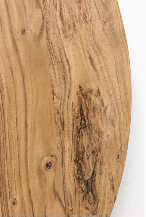 Afkorting openbaring doorgaan acacia houten tafelblad 120 cm | meubeldeals.nl