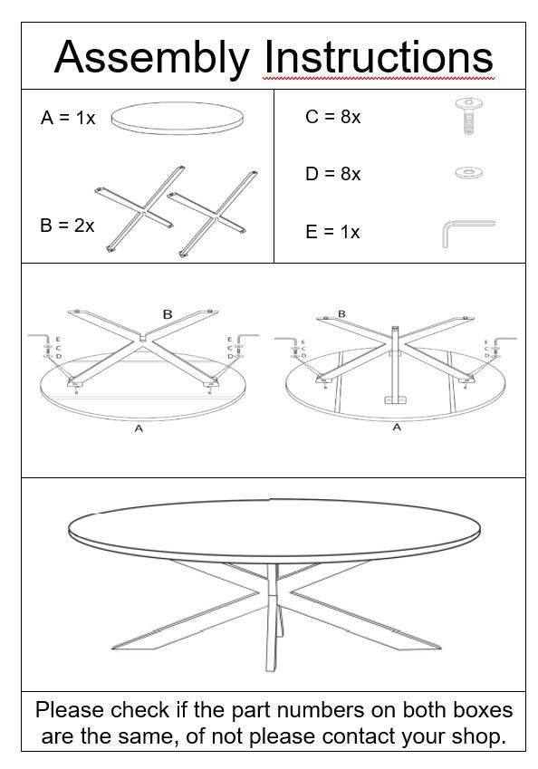 Sturdy Oval Bar 200cm afbeelding 1