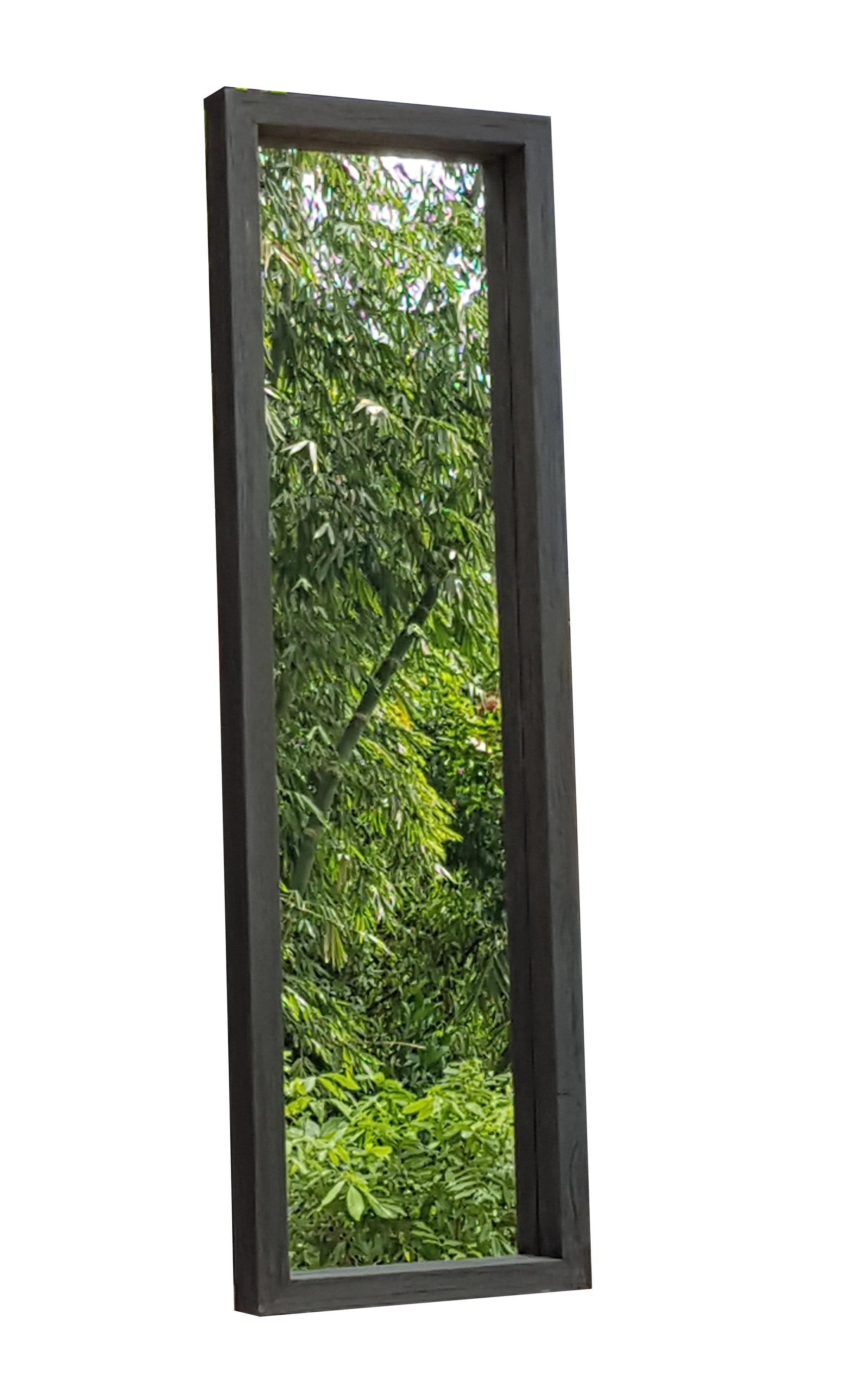 Mirror Charcoal 150x45x8 cm afbeelding 1