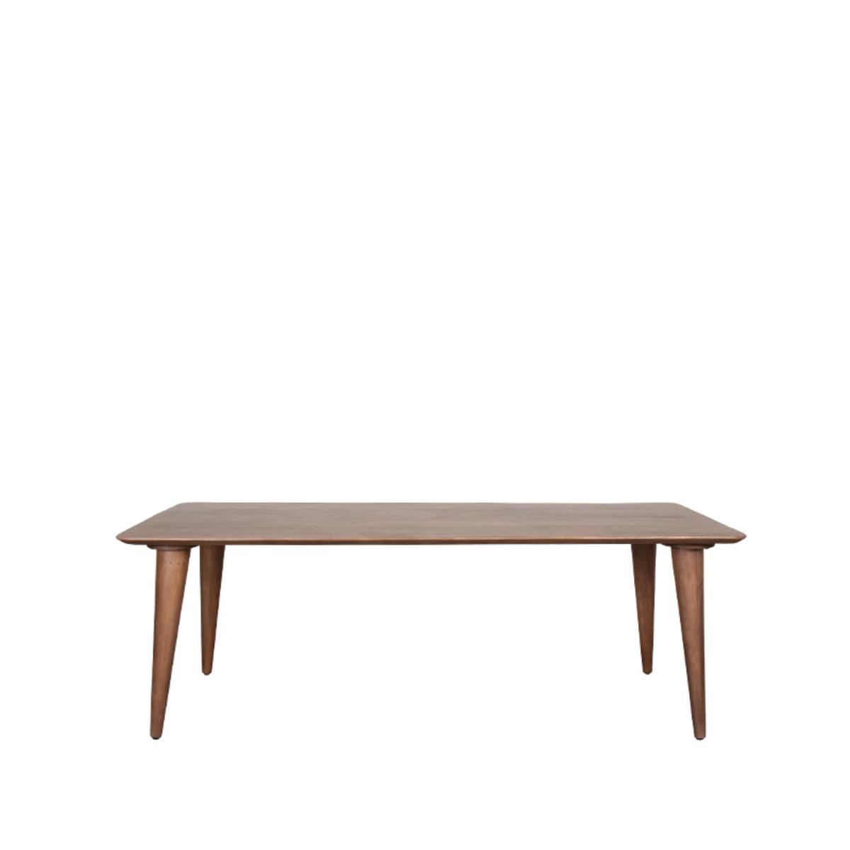  Eetkamertafel Fly - Naturel - Mangohout - 220x100 cm afbeelding 3