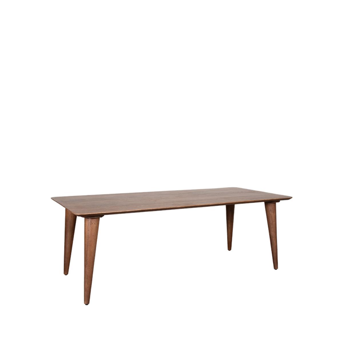  Eetkamertafel Fly - Naturel - Mangohout - 220x100 cm afbeelding 2