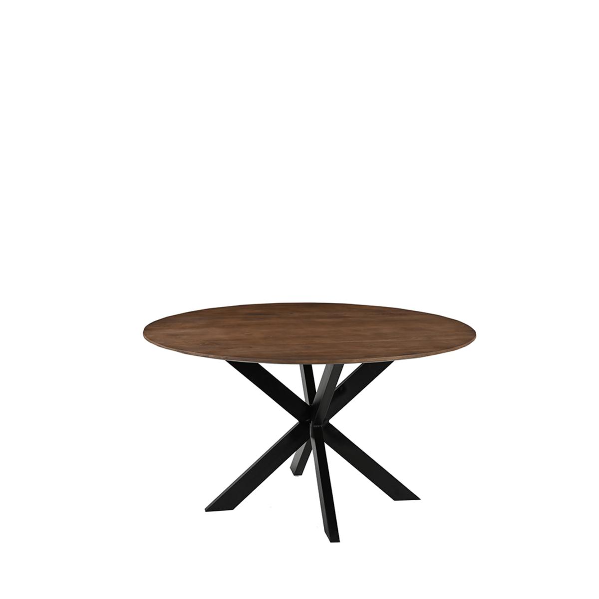  Eetkamertafel Otis - Nature - Mangohout - 140 cm - Rond afbeelding 2