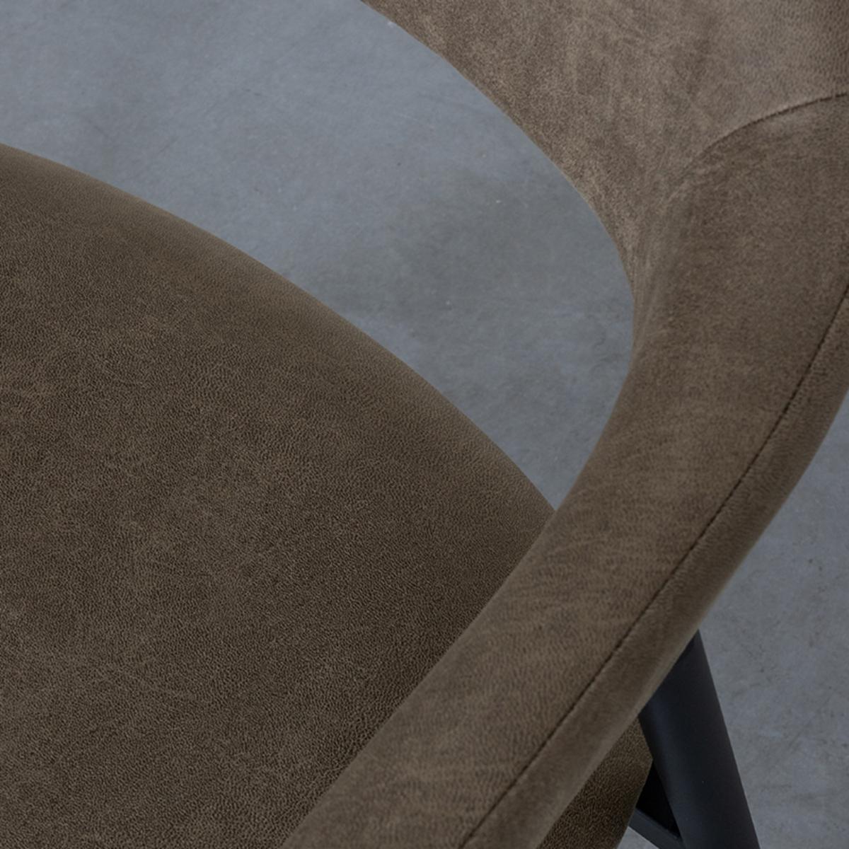  Eetkamerstoel Amaze - Moss - Micro Suede afbeelding 6