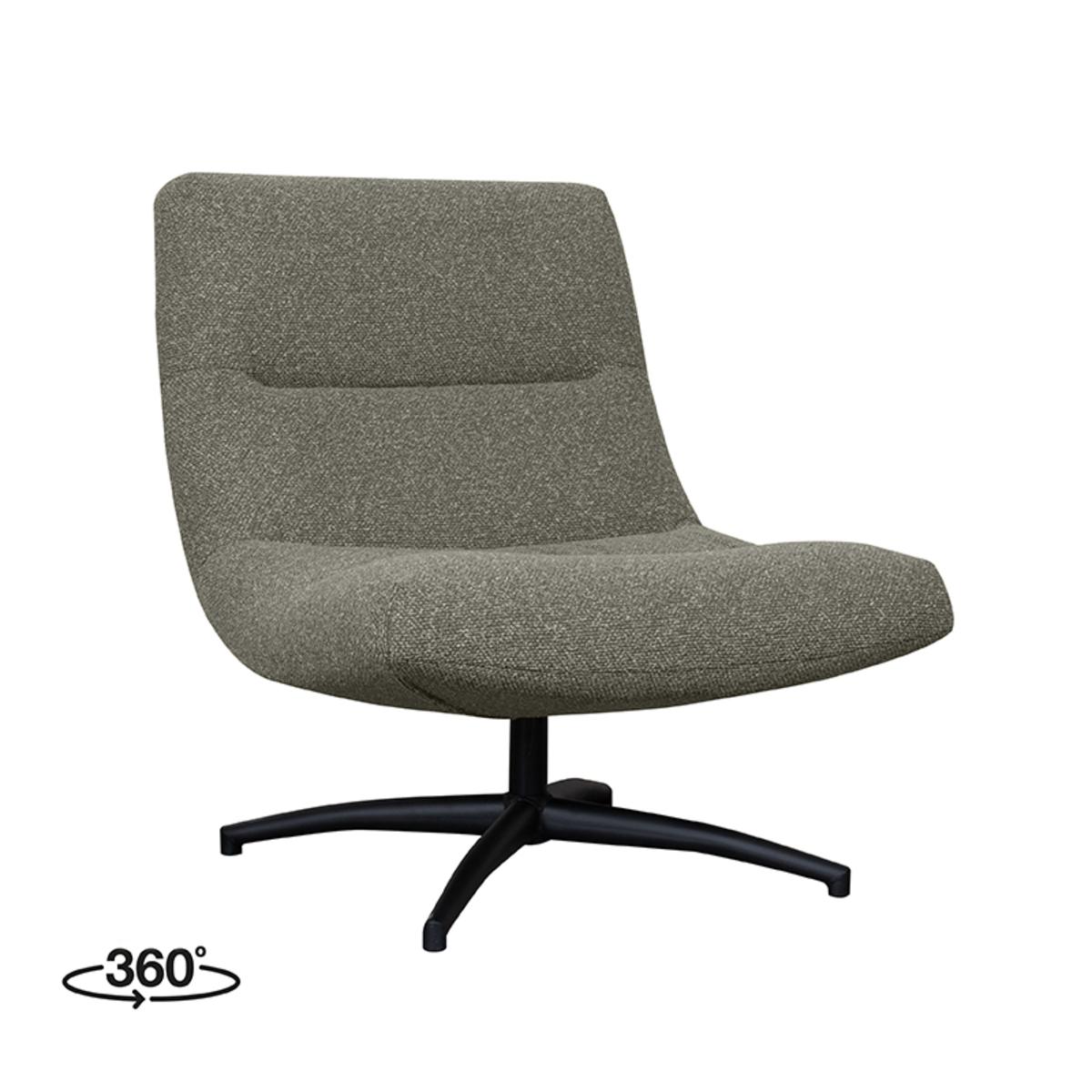  Fauteuil Calix - Truffel grijs - Boucle afbeelding 1