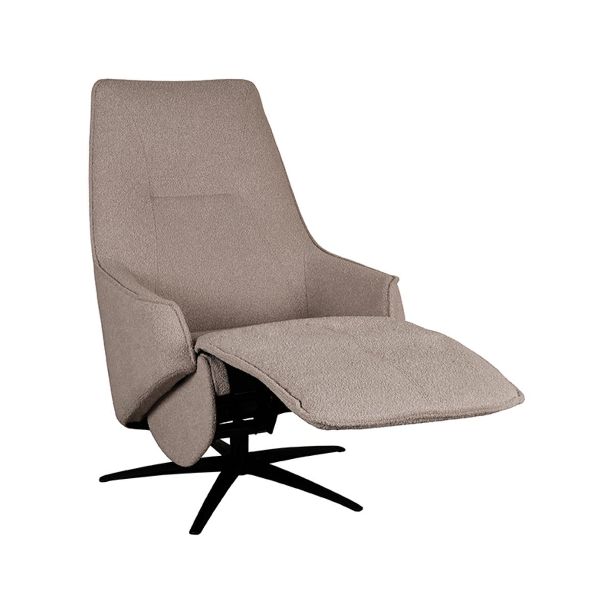  Fauteuil Odense - Taupe - Micro Suede - Elektrische afbeelding 3