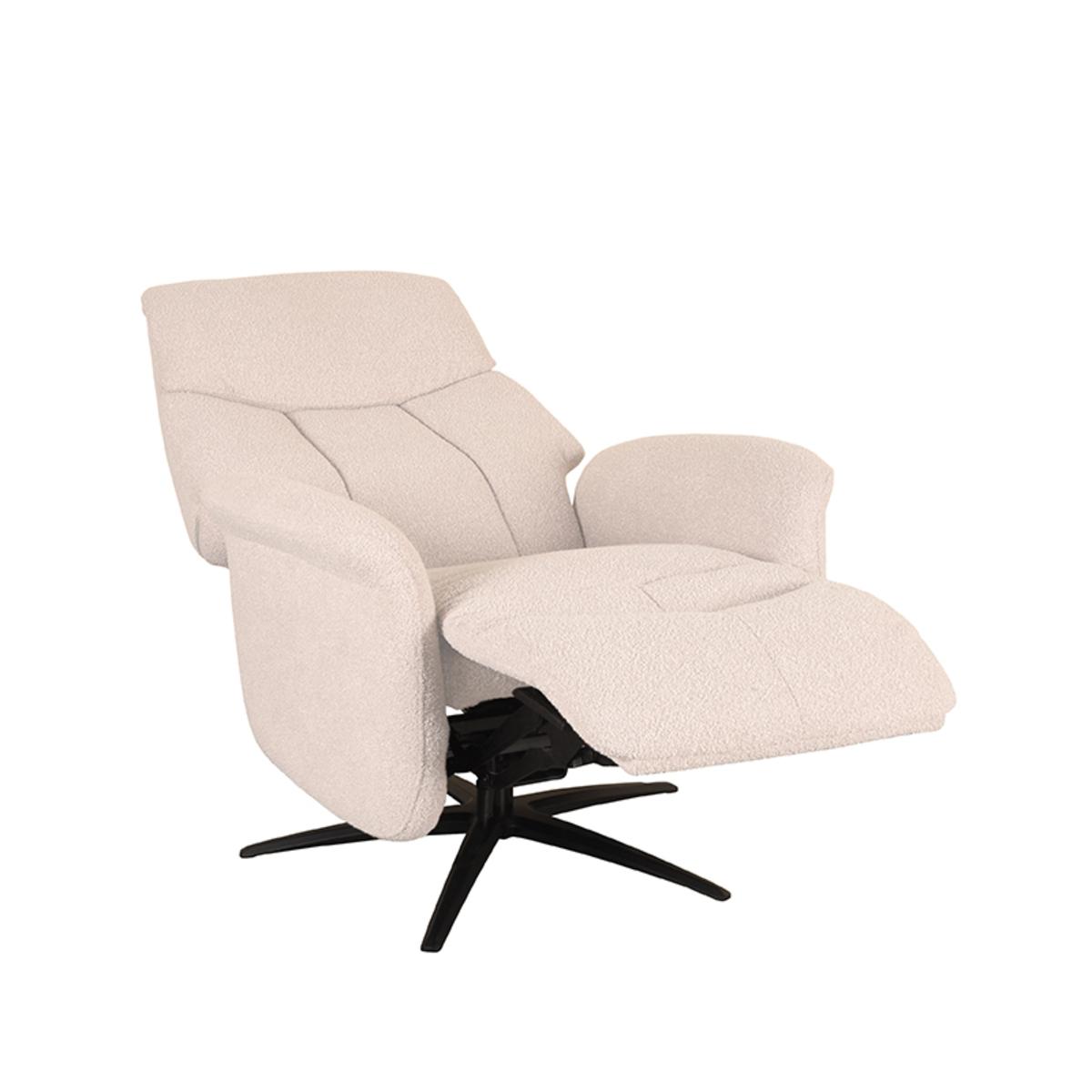  Fauteuil Oslo - Naturel - Boucle - Elektrische afbeelding 2