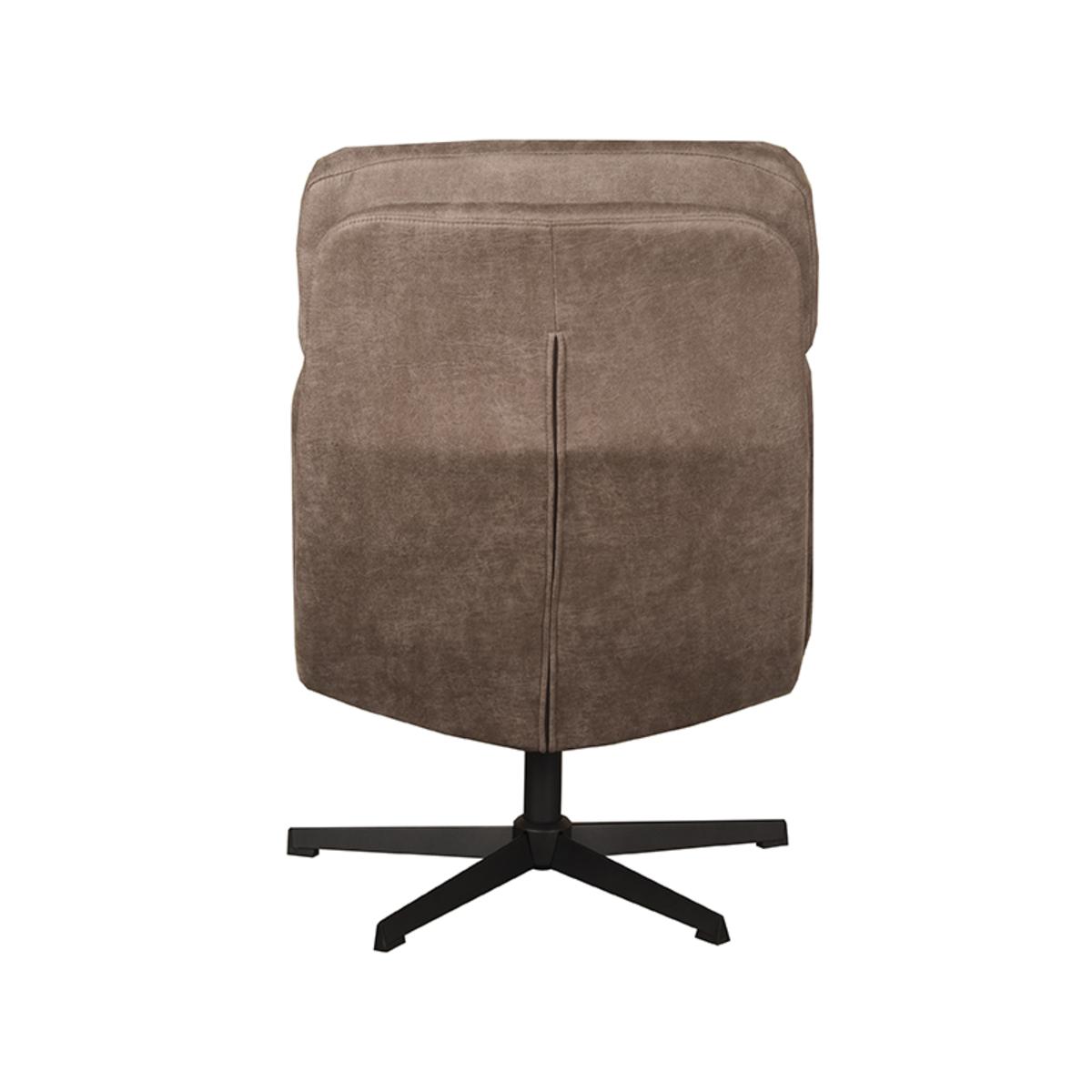  Fauteuil Alvar - Taupe - Micro Suede afbeelding 5