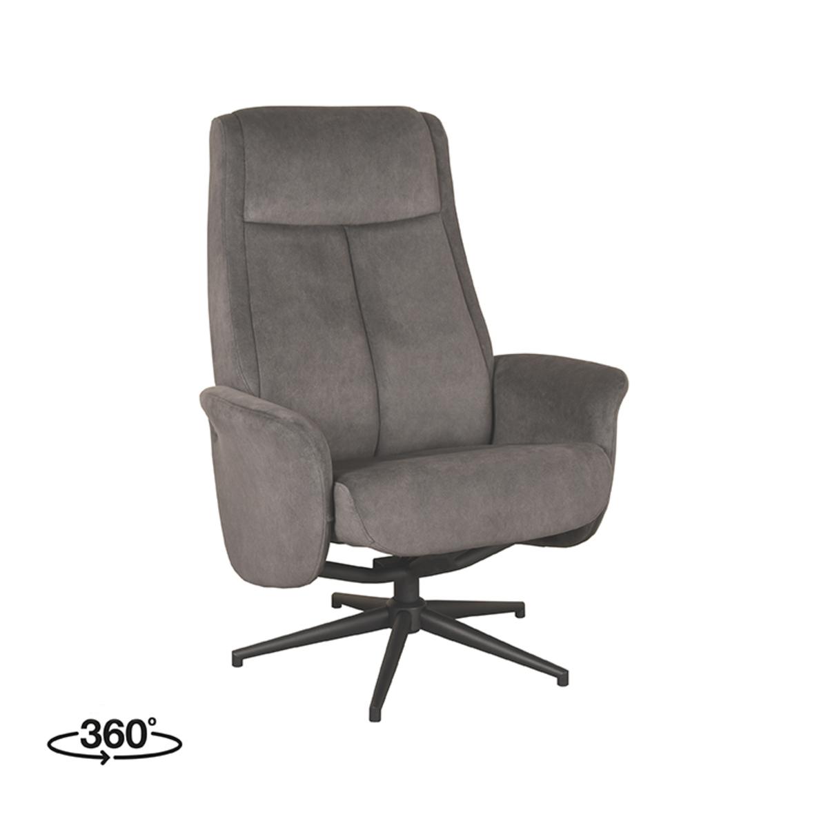  Fauteuil Bergen - Antraciet - Cosmo afbeelding 1