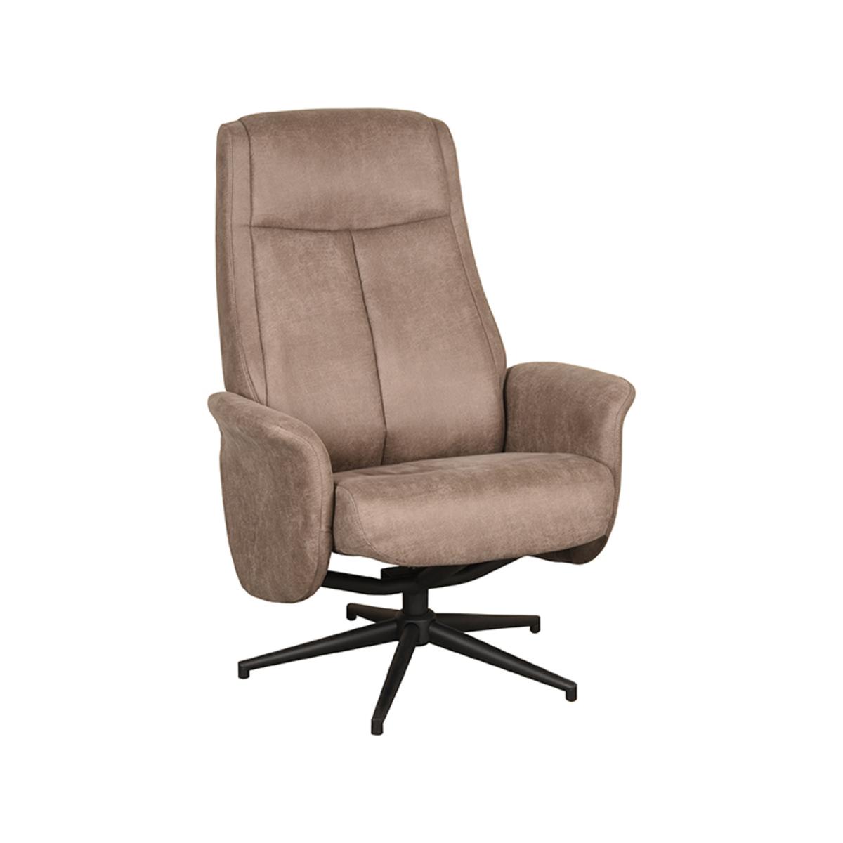 Fauteuil Bergen - Taupe - Micro Suede afbeelding 2