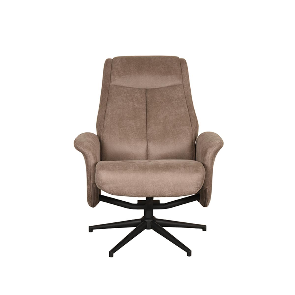  Fauteuil Bergen - Taupe - Micro Suede afbeelding 5