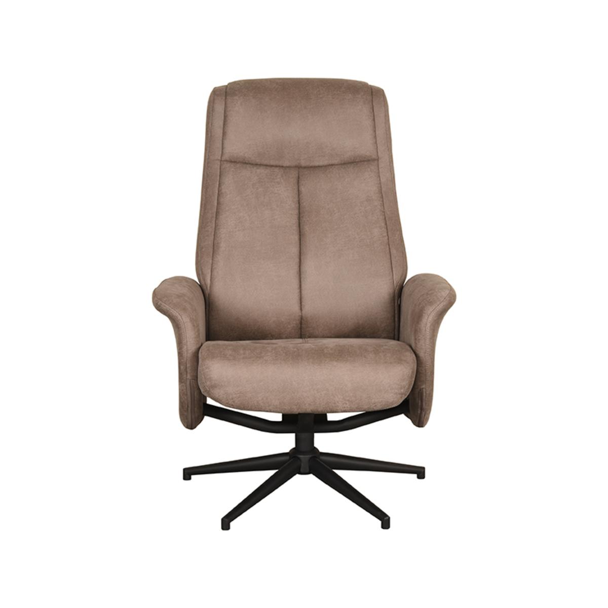  Fauteuil Bergen - Taupe - Micro Suede afbeelding 4