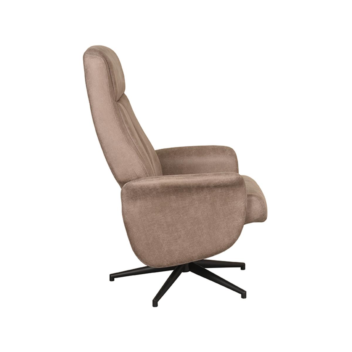  Fauteuil Bergen - Taupe - Micro Suede afbeelding 6