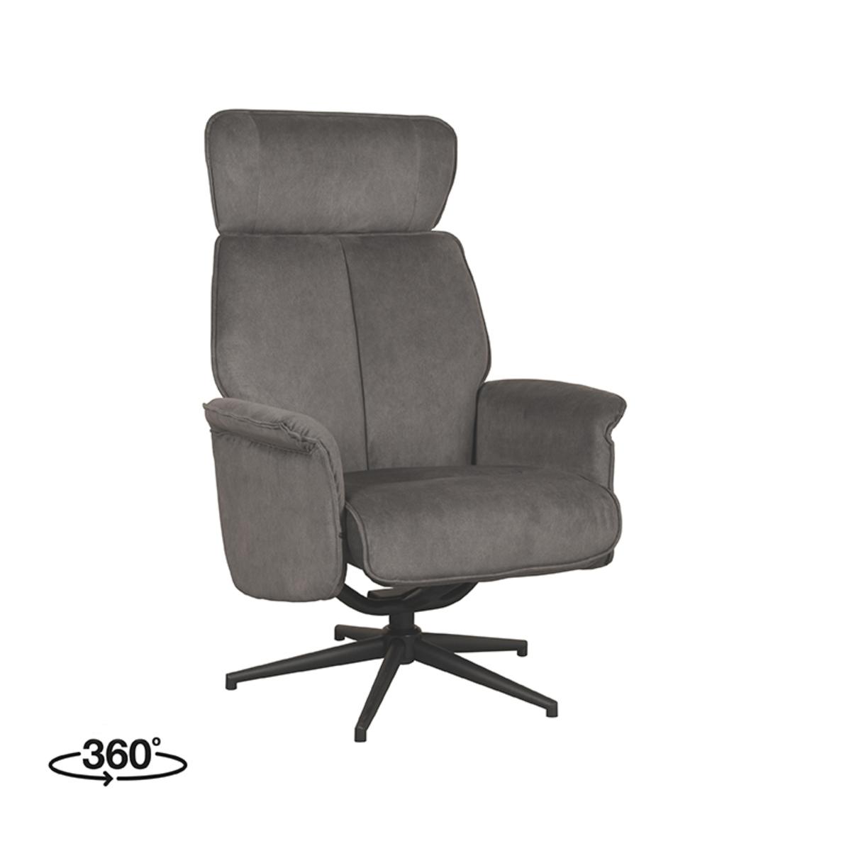  Fauteuil Verdal - Antraciet - Cosmo afbeelding 1