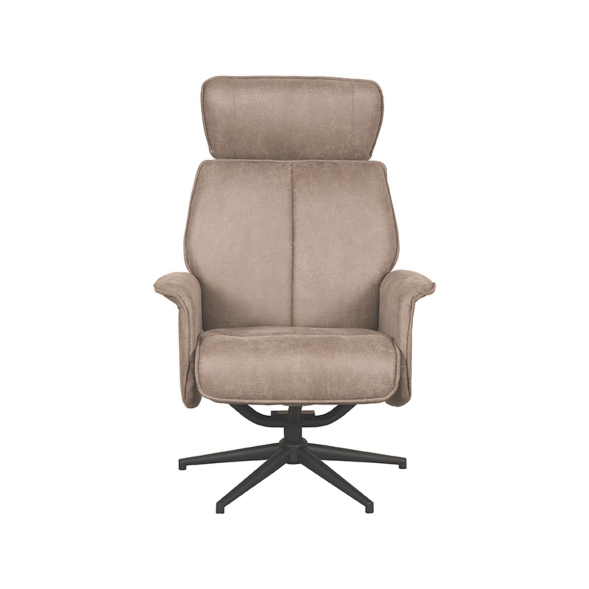  Fauteuil Verdal - Taupe - Micro Suede afbeelding 4