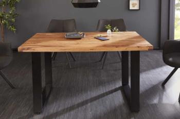 eettafel sheesham hout 140 cm